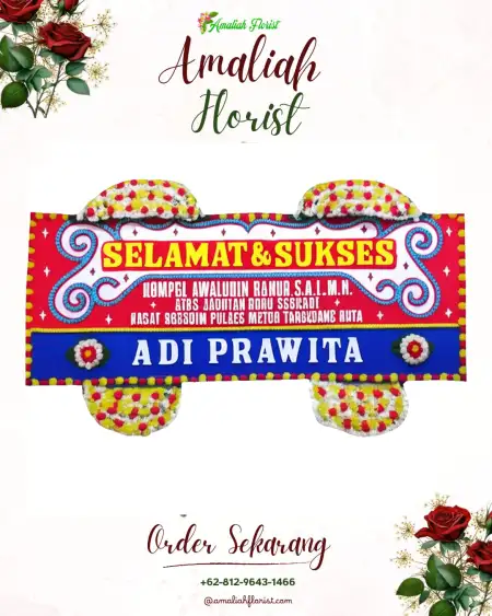 Papan Bunga Ucapan Selamat Aek Bilah